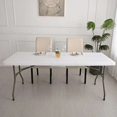 180cm Foldable Plastic Dining Table image 2