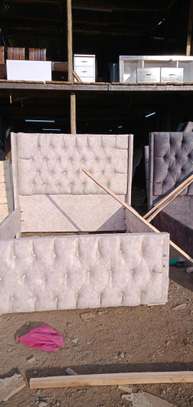 King Size Modern Bed with Side Draws image 11