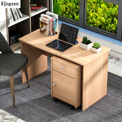 Office table: Single seater office workstation image 2