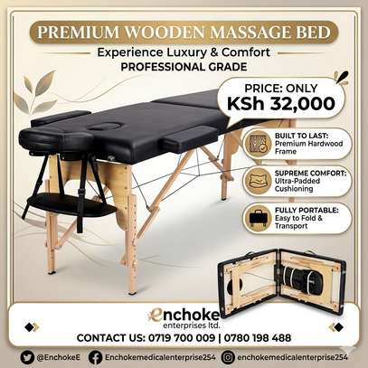 MASSAGE BED WOODEN TYPE NOW AVAILABLE IN NAIROBI,KENYA image 2