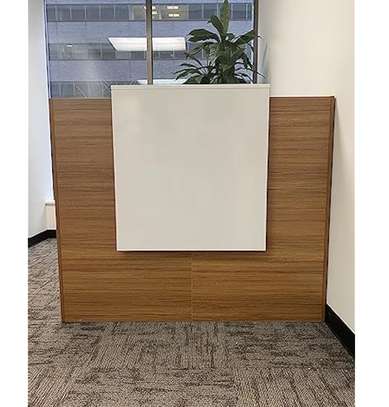 160cm Wooden Reception Desk image 6