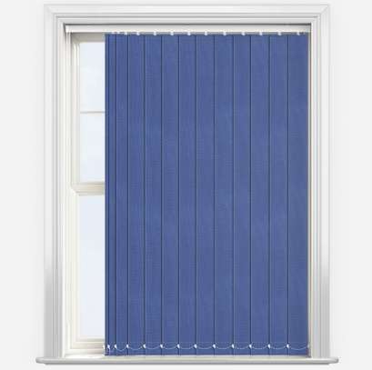 Blue Fabric Curtain Blinders image 5