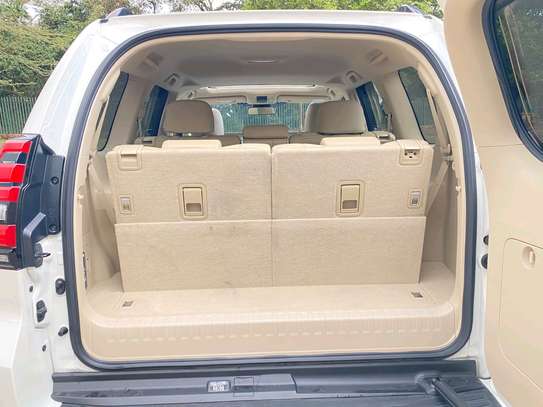 Toyota Land cruiser prado TX White color fully loaded 2020 image 2
