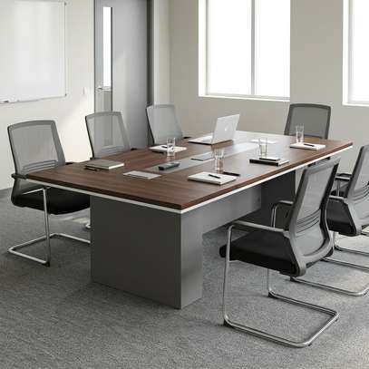 8 Seater Office Meeting Table image 2