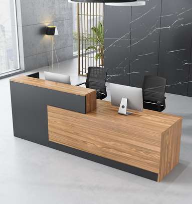 Modern Front Office Reception Desk image 2