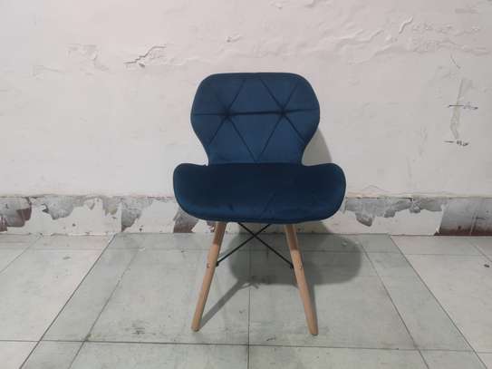 Dining Chair; Stylish Eames dining chair in Tabaka image 5