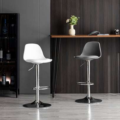 Barstool; Height Adjustable Swivel Barstool image 6