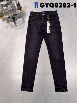 Designer slim fit jeans image 3
