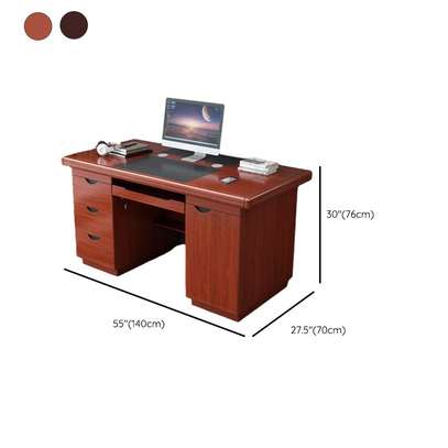 1400mm executive office desk with drawers image 5
