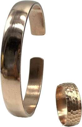 Healing Lama 100% Pure Copper Bracelet and Ring image 2