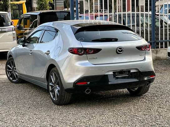 Mazda 3 Silver color fully loaded 2019 model. image 7