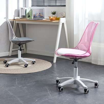 Home Chairs: Home Stool And Rotating With High Backrest image 6