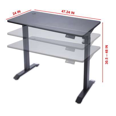 Office Desk; Posh Ergonomic Electric Standing Desk image 4