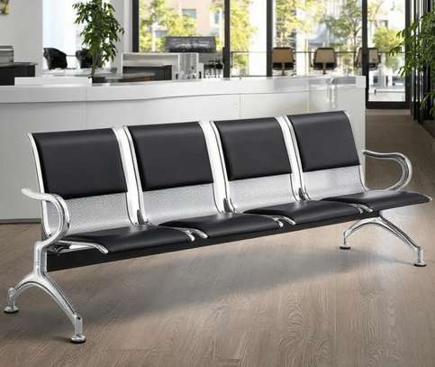 Office Bench; 4-Link Padded Office Bench image 6