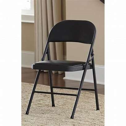 Outdoor Chairs: Black Foldable Patio Chair image 7