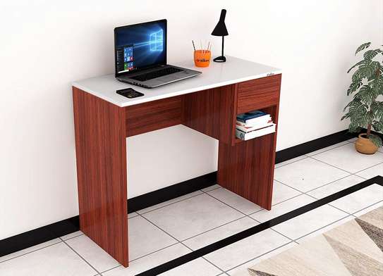 Office Tables: Work From Home Office Desk- 100cm Long image 4