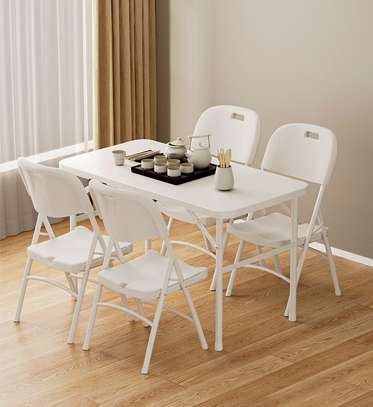 Plastic Chairs;Foldable Stackable Plastic Chairs image 6