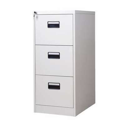 Office Cabinet:  Locking 3-Tier Books Office Cabinet image 7