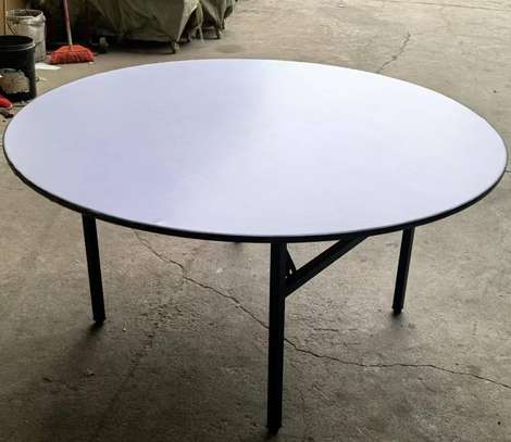 Round Foldable Portable Dining Table image 3
