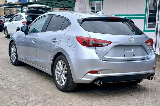 Mazda Axela 2017 model Silver color fully loaded image 7