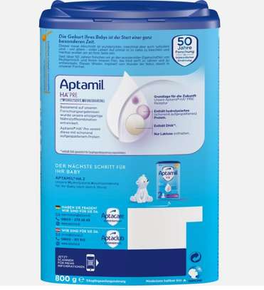 Aptamil Hypoallerginic Formula (800g) 2 Pack image 2