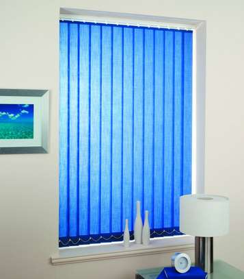 Blue Fabric Curtain Blinders image 12