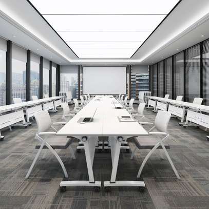 120cm Foldable conference table image 3