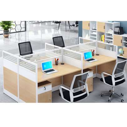 Office Workstation; Durable Modern Private Workstation image 6