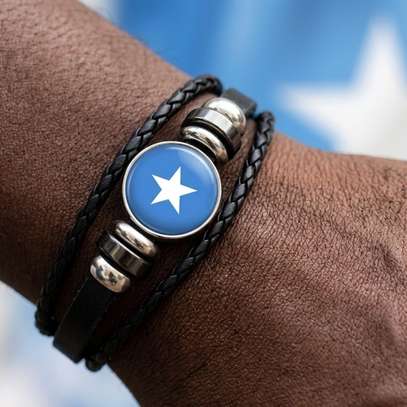 Somali Flag Bracelet Somalia Bangle Pride Fan National Gift image 6