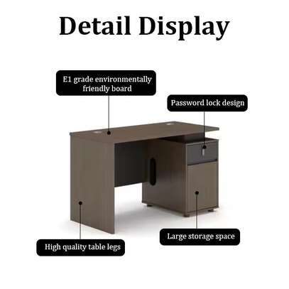 Office Desk; 1200mm Fancy Strong Lockable Office Desk image 6