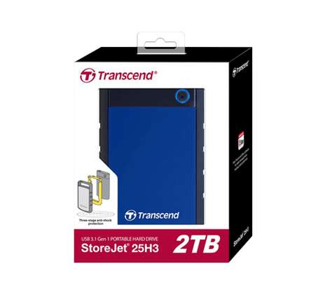 Transcend 2TB Store Jet 25M3 USB 3.1 External Hard Drive image 3
