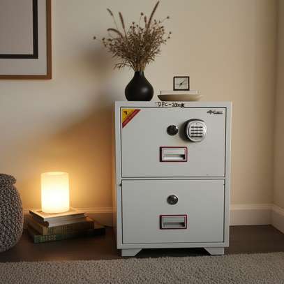 Diplomat Fireproof Two-Drawer Safe Cabinet image 3
