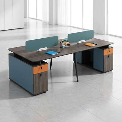 Workstations : 4-Way Open View Office Workstation image 8