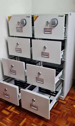 Safe Cabinet; 4 Drawer Diplomat Fireproof Safe image 2