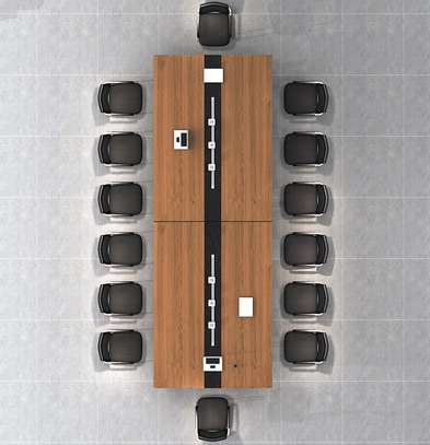 Boardroom table: 12-Person Boardroom Meeting Table image 4