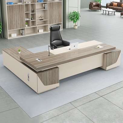 Office Desk: 180cm Executive L-Shape Office Desk image 3