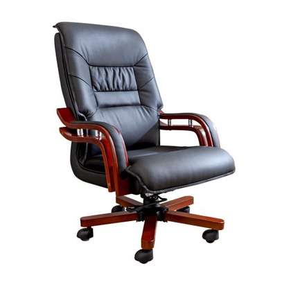office seats: Directors leather office chair image 2