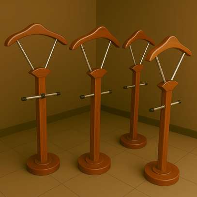 Coat Hangers : Executive Mahogany Coat Hanger image 7