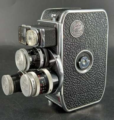 Vintage Bolex Paillard TRL Camera + Leather Case image 2