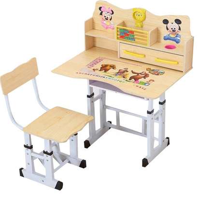 Kids desk And Seat: Pink Kids Desk And  Seat  in Homabay image 6