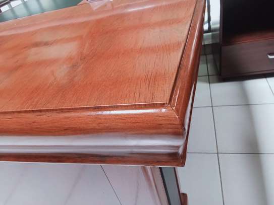Office Tables; 1600MM executive office L-shaped desk image 4