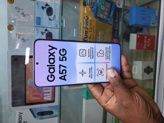 Samsung Galaxy A57 5G Silver Large Display image 3
