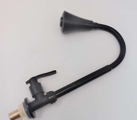 Matte Black Kitchen tap flexible Sprayer image 5