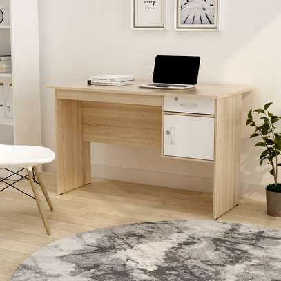 Office Desk: 1.4m Executive Desk With Drawer Storage image 3