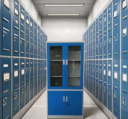 Steel Office Storage Cabinet with Safe image 10