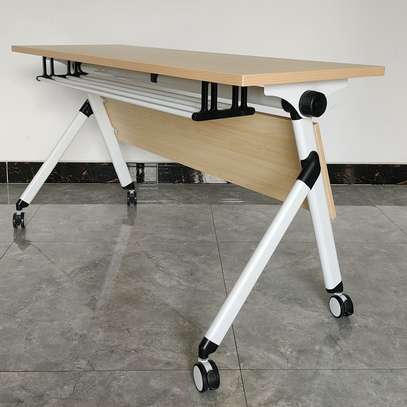 Study Desks : Foldable Office Training Table image 4