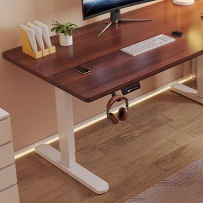 Standing Desks: Modern Height Adjustable Motor Powered Desk image 9