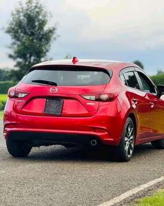 Make Mazda Axela Red color hybrid 2000cc petrol  2018. image 3