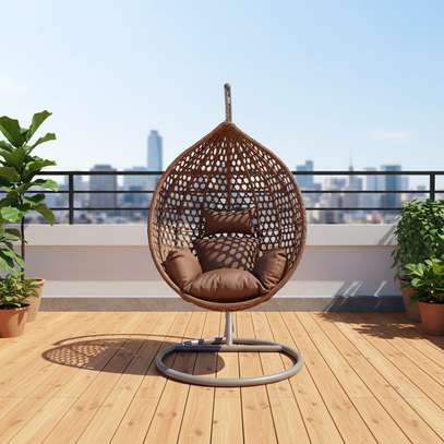 Balcony Ourdoor Hammock Swing image 2