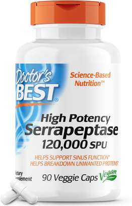 Doctor's Best High Potency Serrapeptase 120,000 SPU image 3